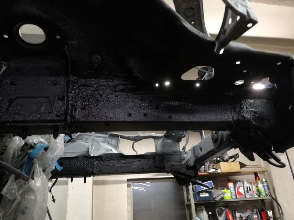 Chassis rail repair panel set for Mazda mx5 miata na/nb/nbfl