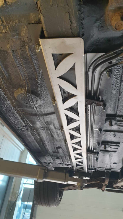 Frame rails for mazda mx5 miata na nb