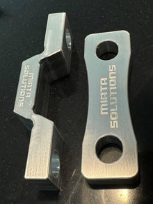 Steering rack spacers for Mazda MX-5 Miata NA/NB/NBFL