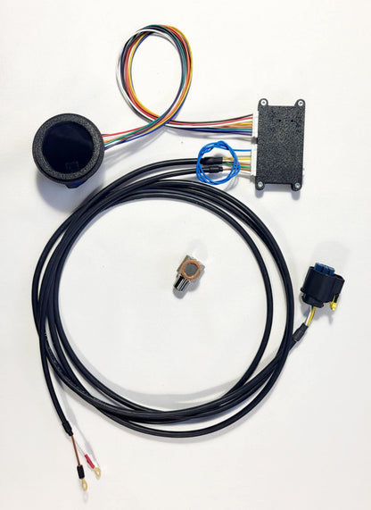 P&P Real oil pressure and temperature digital lcd gauge for mazda MX-5 Miata NA/NB