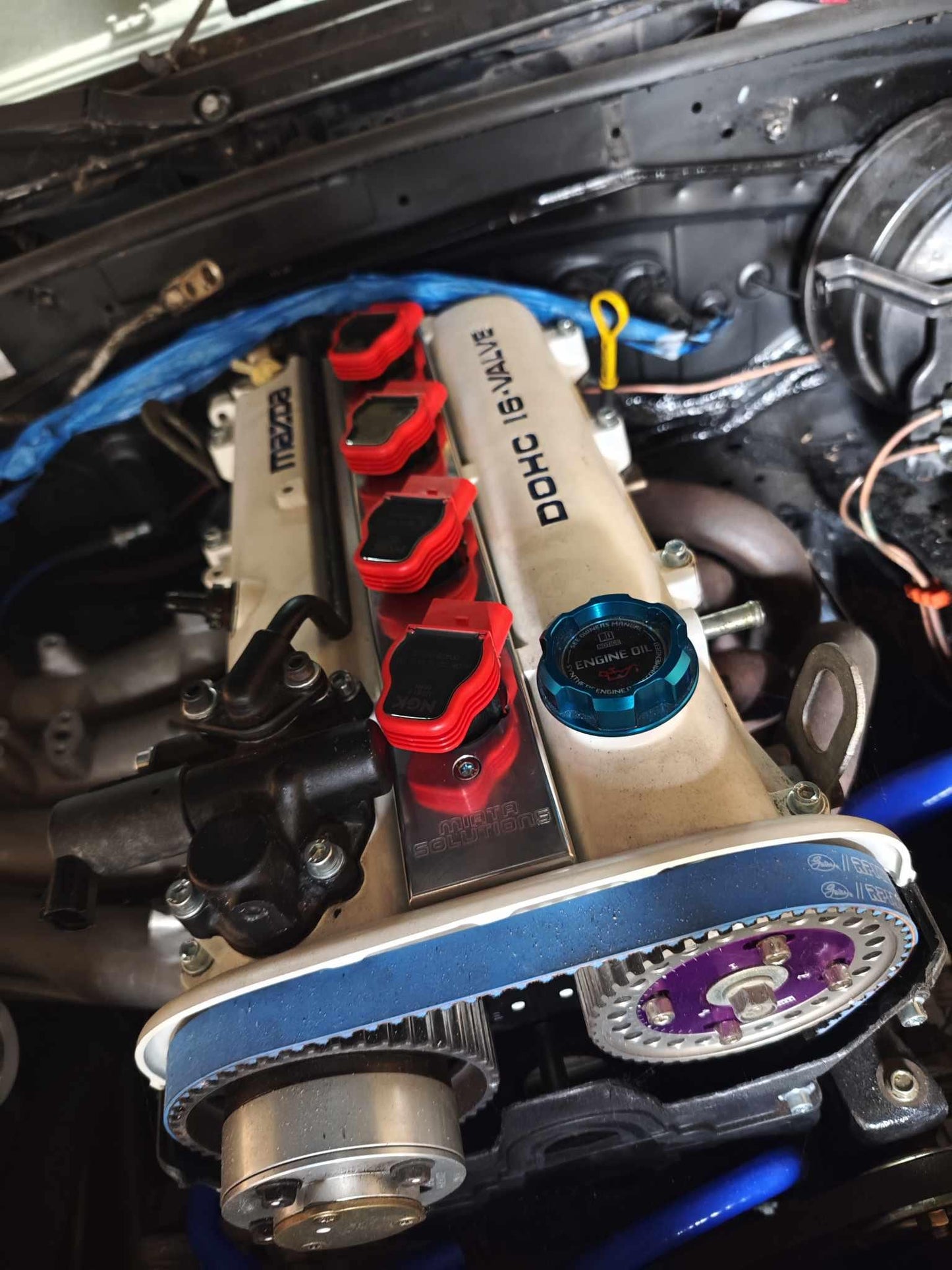 R8 coils cop conversion kit plug and play Mazda mx 5 miata nb/nbfl