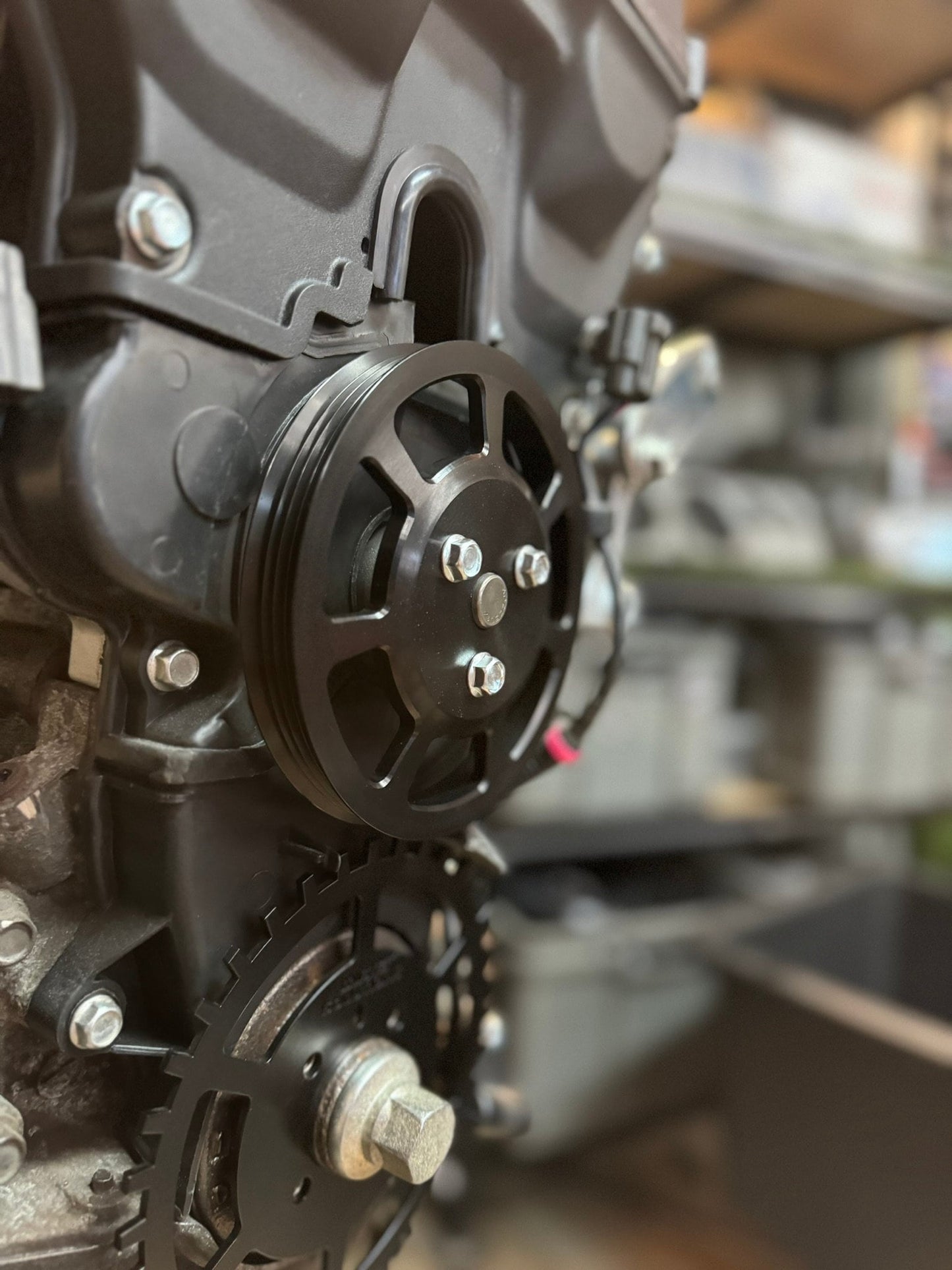 Billet CNC Water Pump And Alternator Pulley For Mazda MX-5 Miata NB / NBFL