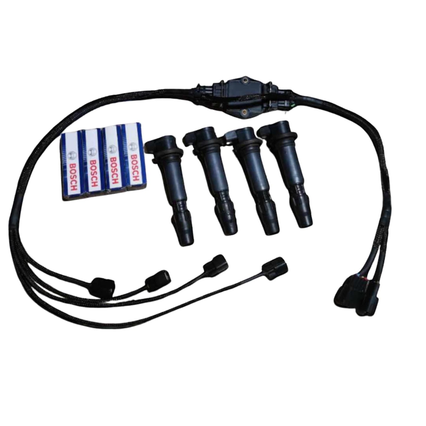 Plug and play coil on plug conversion kit for stock ecu for Mazda mx5 miata nb/nbfl