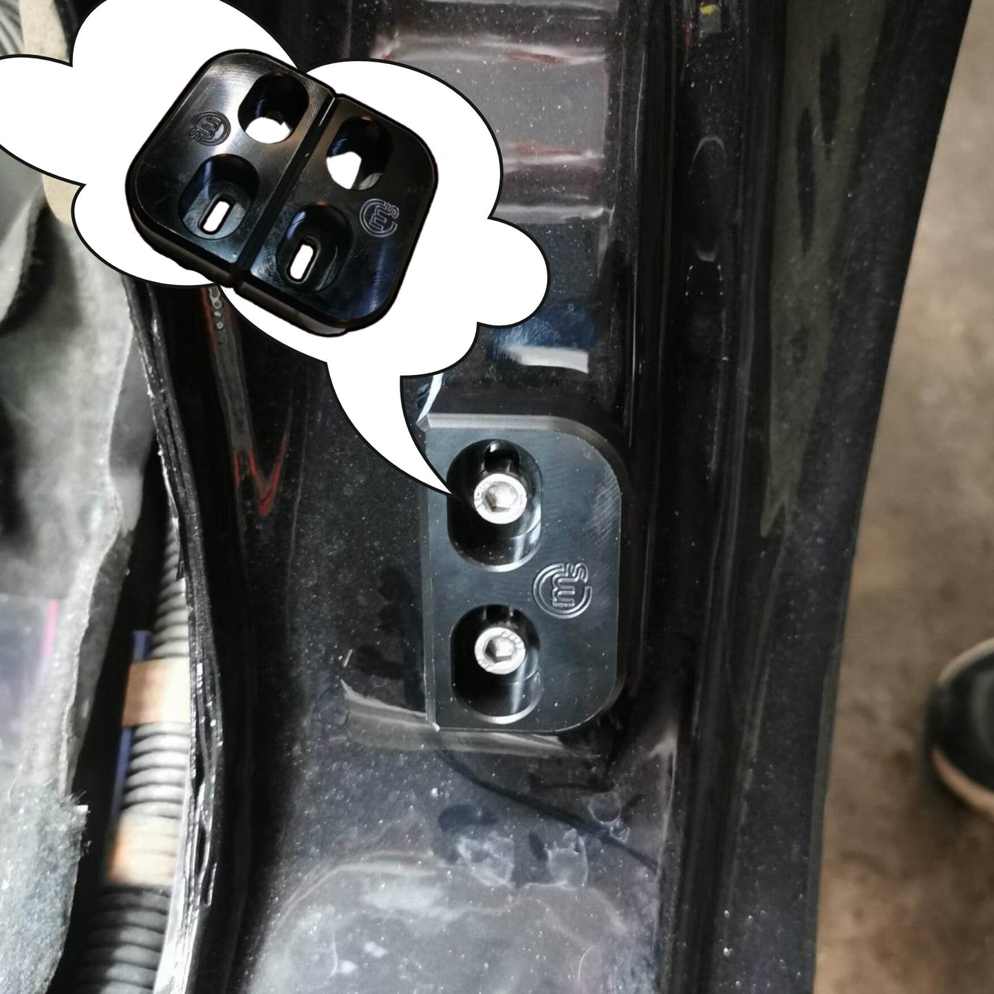 Aluminum doorbushings for Mazda mx-5 miata fits all miata generations