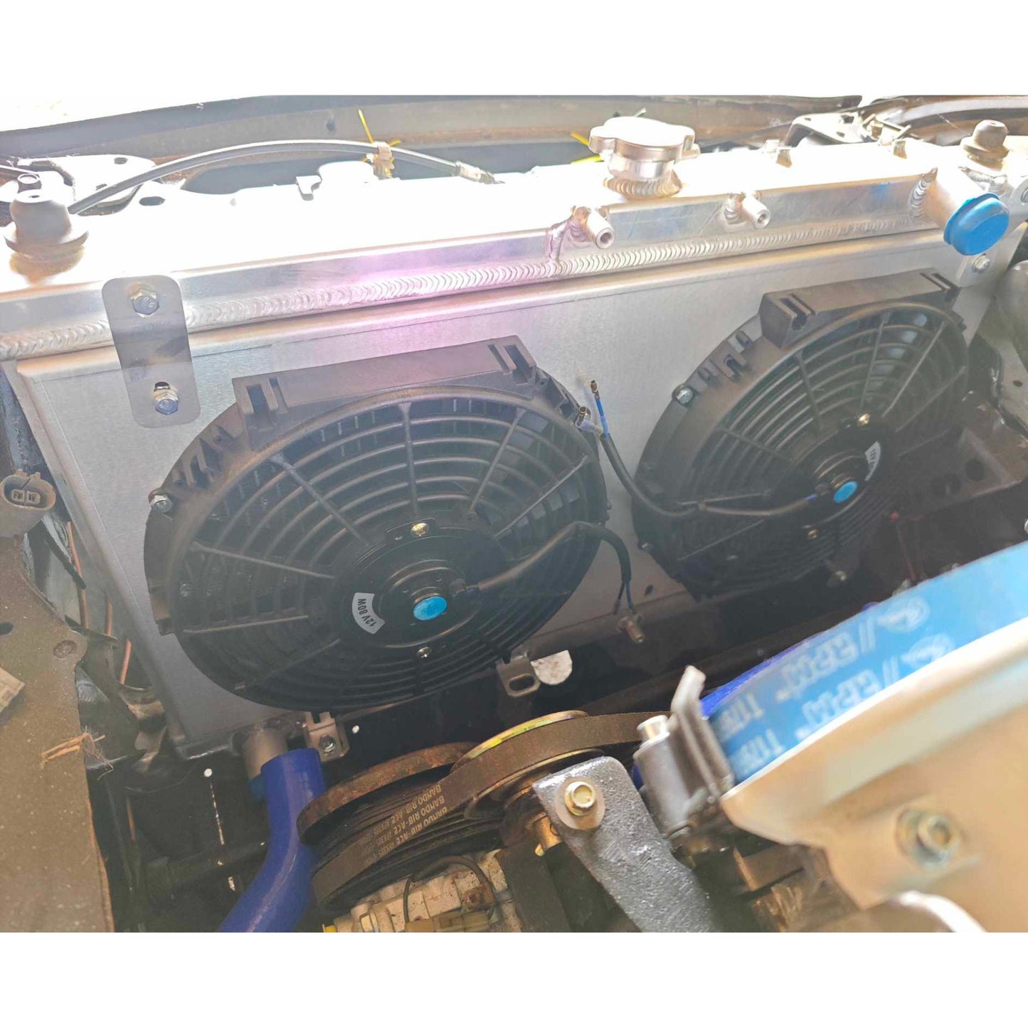 Fan shroud kit for Mazda mx5 miata na nb