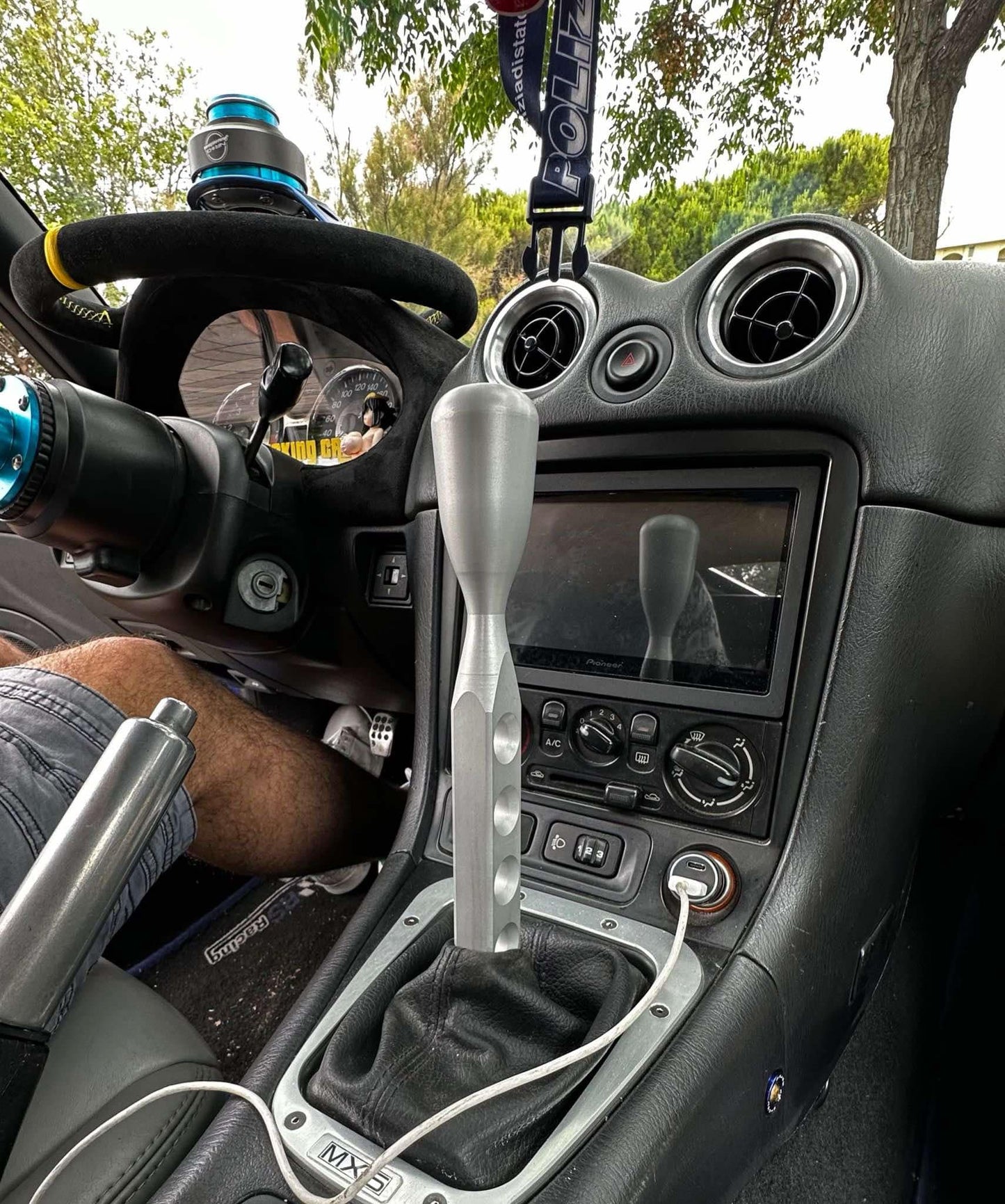 Billet cnc aluminum short shifter kit for Mazda mx5 miata na nb 5/6 speed