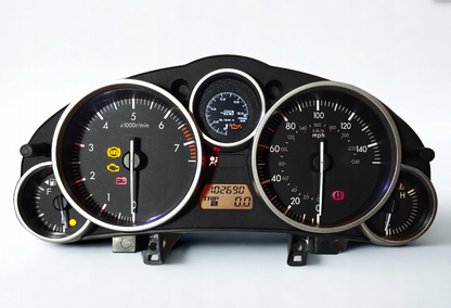 P&P Real oil pressure and temperature digital lcd gauge for mazda MX-5 Miata NC