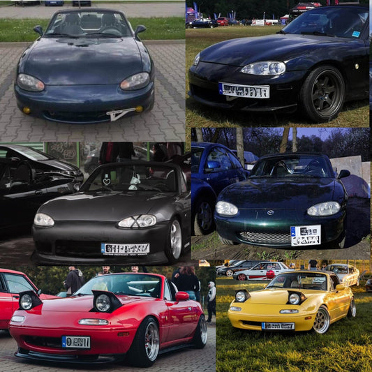 Mocowanie tablicy rejestracyjnej do NA/NB