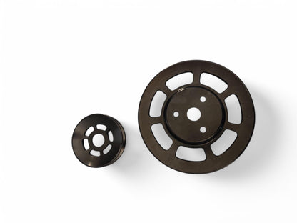 Billet CNC Water Pump And Alternator Pulley For Mazda MX-5 Miata NA with v-style belt