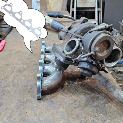 Mazda mx5 miata 1.6 exhaust flange, diy exhaust manifold